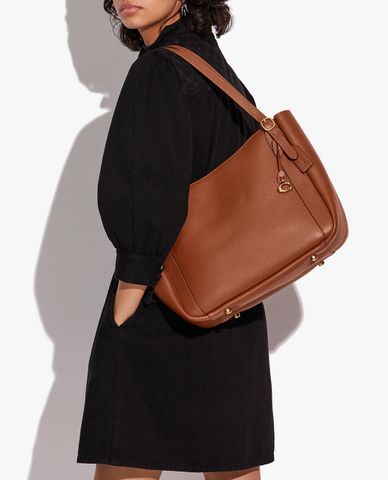  COACH - Túi đeo vai nữ phom chữ nhật thời trang 