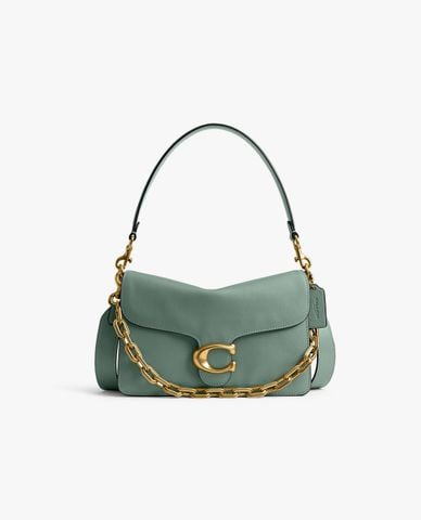  COACH - Túi đeo vai nữ phom chữ nhật Chain Tabby 