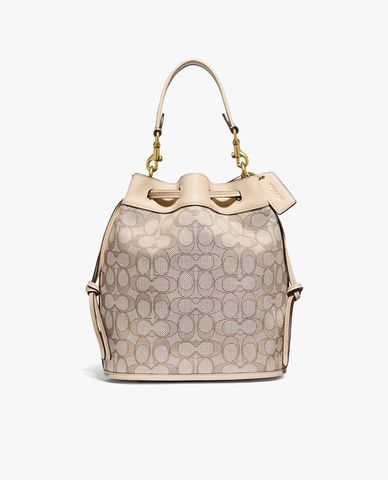  COACH - Túi rút dây chữ nhật Field Bucket 