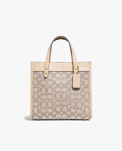  COACH - Túi đeo vai phom vuông Field Tote 22 