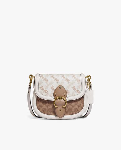  COACH - Túi đeo chéo nữ nắp gập Beat Saddle 