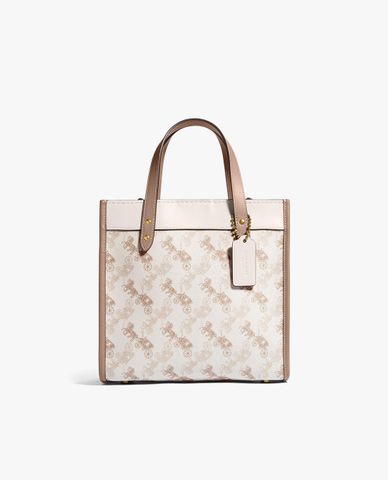  COACH - Túi đeo vai phom vuông Field Tote 22 