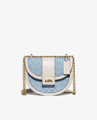  COACH - Túi đeo vai nắp gập Ally 