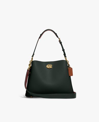  COACH - Túi đeo vai nữ hình thang Willow In Colorblock 