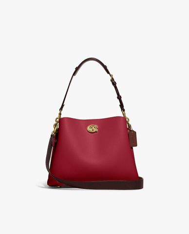  COACH - Túi đeo vai nữ hình thang Willow In Colorblock 