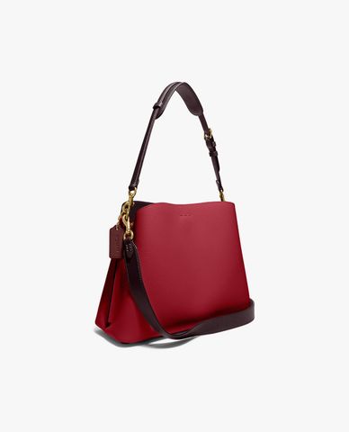  COACH - Túi đeo vai nữ hình thang Willow In Colorblock 
