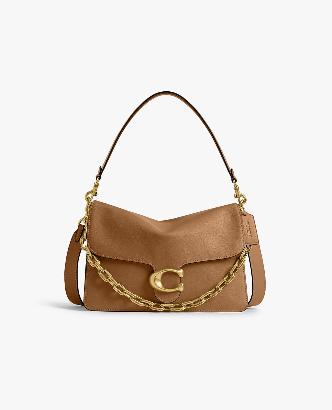 COACH - Túi đeo vai nữ phom chữ nhật Chain Tabby 30