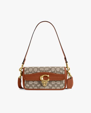  COACH -  Túi đeo vai nữ chữ nhật nắp gập Studio Baguette 