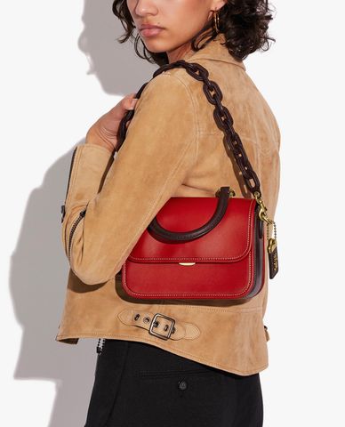  COACH - Túi xách tay nữ Rogue In Colorblock 