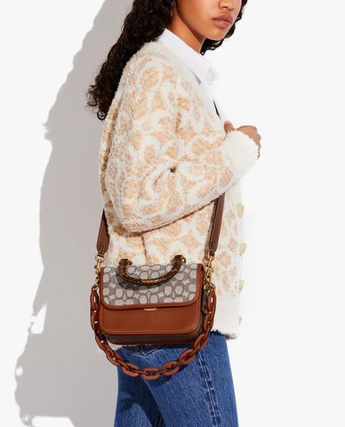  COACH - Túi xách nữ nắp gập Rogue 