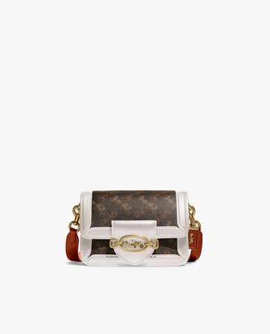  COACH - Túi đeo chéo nữ nắp gập Hero 