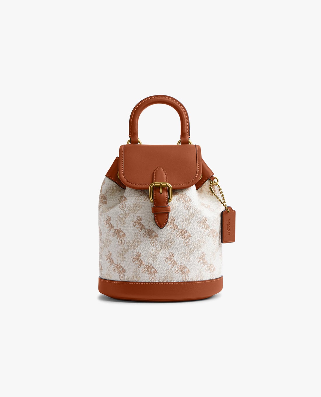 COACH - Balo nữ nắp gập Harper With Horse And Carriage Print