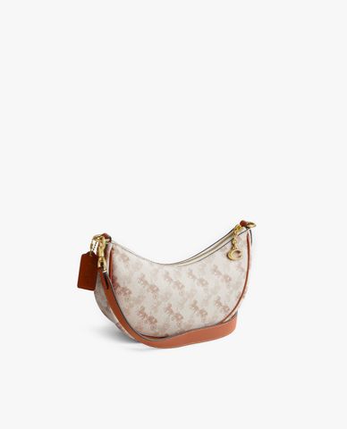  COACH - Túi đeo vai nữ hình bán nguyệt Mira Horse & Carriage 