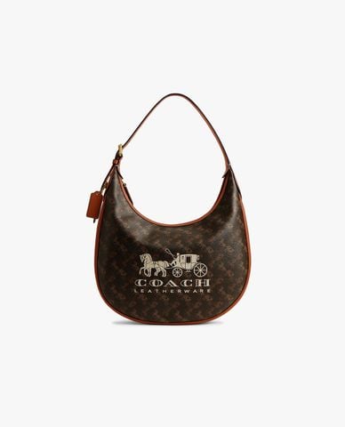  COACH - Túi đeo vai nữ Ace With Horse And Carriage Print 