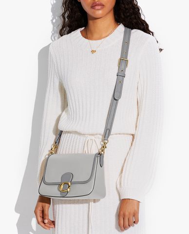  COACH - Túi đeo vai nữ chữ nhật Soft Tabby In Colorblock 