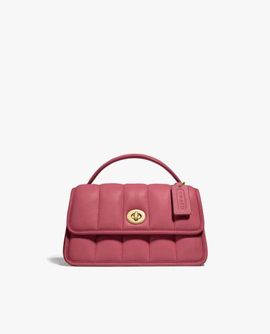  COACH - Túi xách tay nữ phom chữ nhật thời trang 