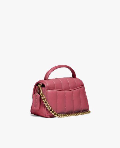  COACH - Túi xách tay nữ phom chữ nhật thời trang 