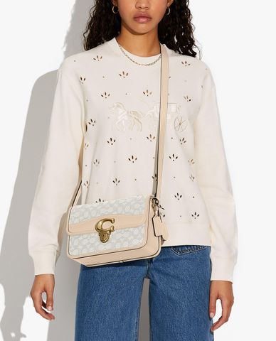  COACH - Túi đeo vai nữ nắp gập Studio 