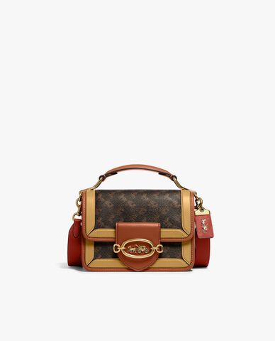  COACH - Túi xách nữ phom chữ nhật nắp gập Hero 