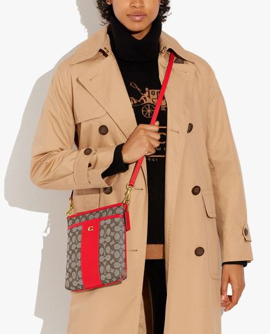  COACH - Túi đeo chéo nữ hình vuông Kitt Messenger 