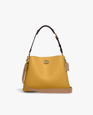  COACH - Túi đeo vai nữ hình thang Willow In Colorblock 