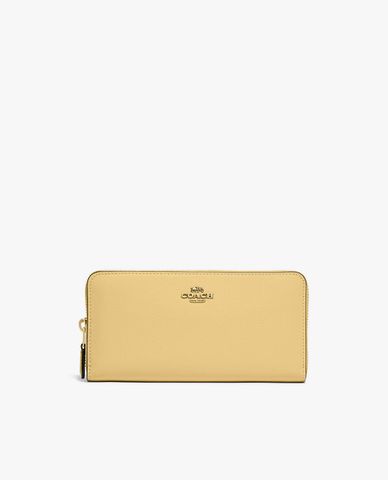  COACH - Ví cầm tay nữ chữ nhật phối zip Accordion 