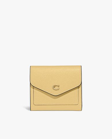  COACH - Ví nữ dáng ngắn dạng gập phom vuông Wyn Small 