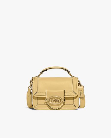  COACH - Túi đeo vai nữ phom chữ nhật nắp gập Hero 