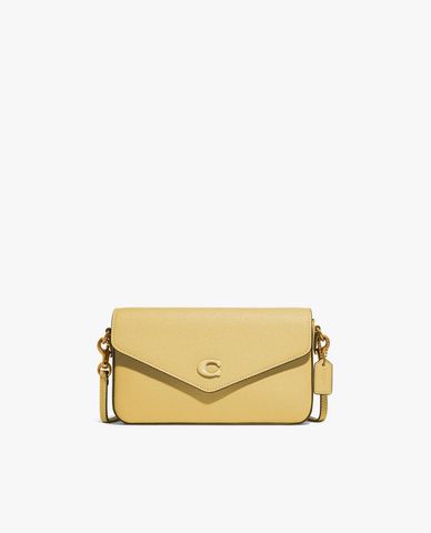  COACH - Clutch nữ phom chữ nhật nắp gập Wyn 