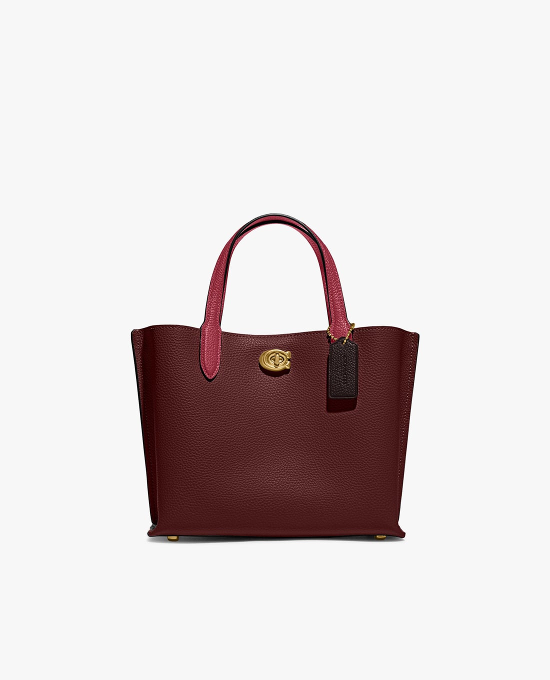 COACH - Túi xách nữ phom chữ nhật tay cầm đôi thời trang