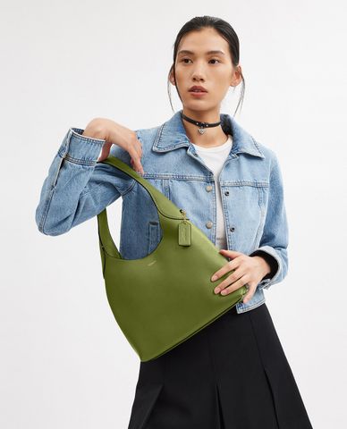  COACH - Túi đeo vai nữ phom hình thang Brooklyn 28 