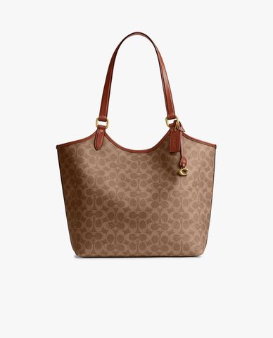  COACH - Túi tote nữ thời trang Day Tote In Signature Canvas 