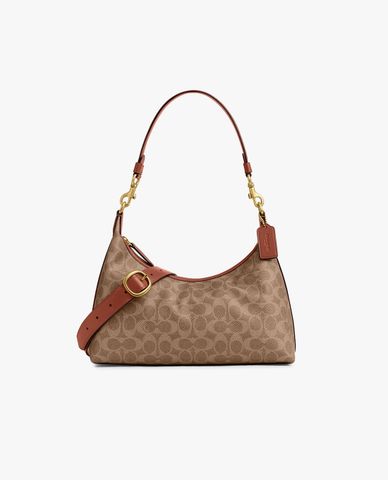  COACH - Túi đeo vai nữ hình thang Juliet In Signature Canvas 