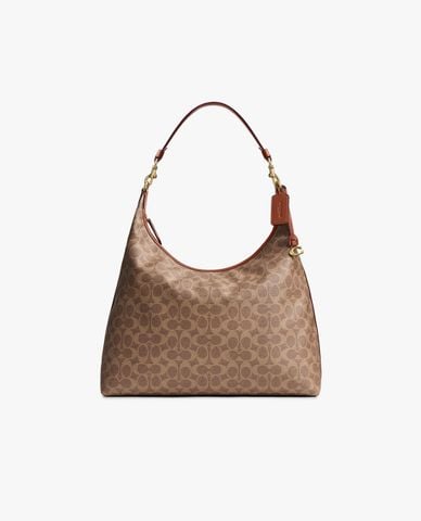  COACH - Túi đeo vai nữ hình thang Juliet 38 In Signature Canvas 