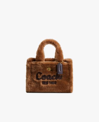  COACH - Túi xách nữ phom chữ nhật Cargo 20 In Shearling 