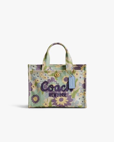  COACH - Túi tote nữ phom chữ nhật Cargo 26 
