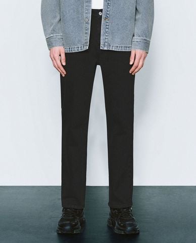  URBAN REVIVO - Quần jeans nam ống đứng năng động 