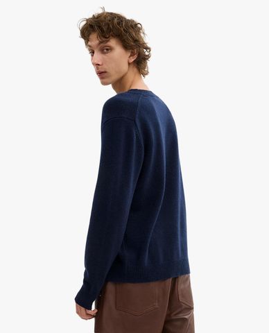  COACH - Áo sweater nam cổ tròn tay dài Graphic Intarsia 