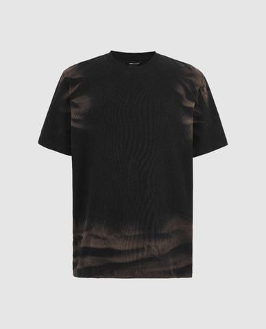  URBAN REVIVO - Áo thun nam cổ tròn tay ngắn Printed Straight 