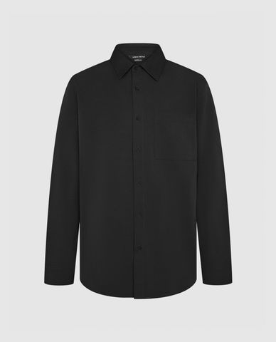  URBAN REVIVO - Áo sơ mi nam cổ bẻ tay dài Regular 