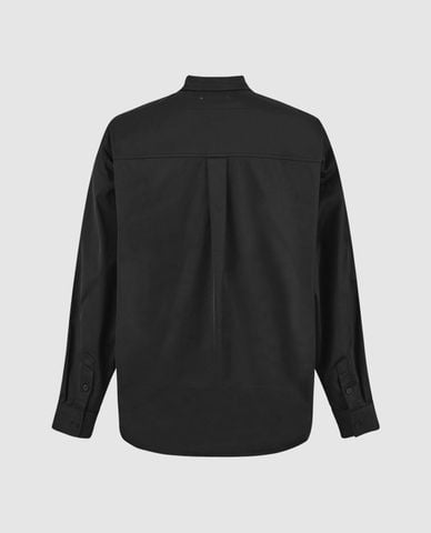  URBAN REVIVO - Áo sơ mi nam cổ bẻ tay dài Button Up Loose 