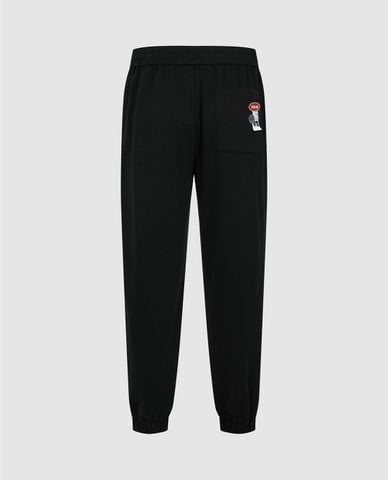  URBAN REVIVO - Quần jogger nam lưng thun rút dây Drawstring 