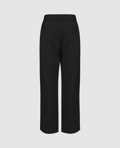  URBAN REVIVO - Quần nam ống đứng lưng thun Loose Straight 