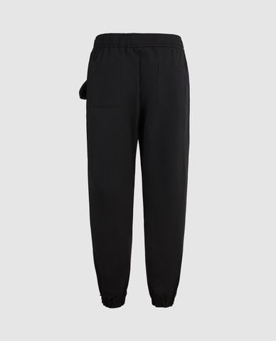  URBAN REVIVO - Quần jogger nam lưng thun Loose With Buckle 