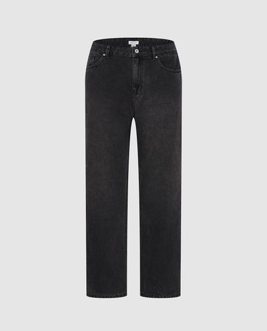 URBAN REVIVO - Quần jeans nam ống rộng trẻ trung 
