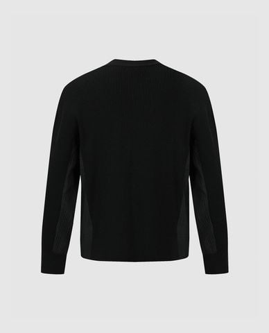  URBAN REVIVO - Áo khoác cardigan nam cổ V tay dài Loose 