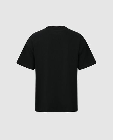  URBAN REVIVO - Áo thun nam cổ tròn tay ngắn in hình 