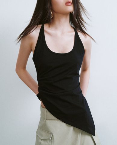  URBAN REVIVO - Áo ba lỗ nữ thời trang thoải mái 