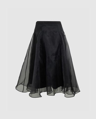  URBAN REVIVO - Chân váy chữ A midi thời trang 