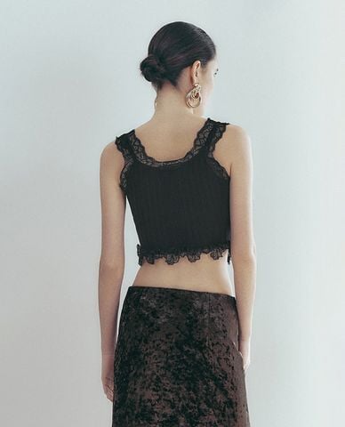  URBAN REVIVO - Áo kiểu nữ hai dây thời thượng 